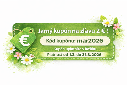 Kupon na zlavy -2 Eura