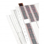 Negatívové obaly, pergamen, 10 pásikov po 4 negatívy, 24x36 mm, 25 ks.