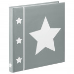 Skies Jumbo Album, 30x30 cm, 60 White Pages, grey