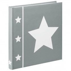 Skies Jumbo Album, 30x30 cm, 60 White Pages, grey