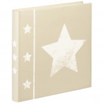 Skies Jumbo Album, 30x30 cm, 60 White Pages, beige