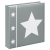 Skies memo album for 200 photos with a size of 10x15 cm, grey