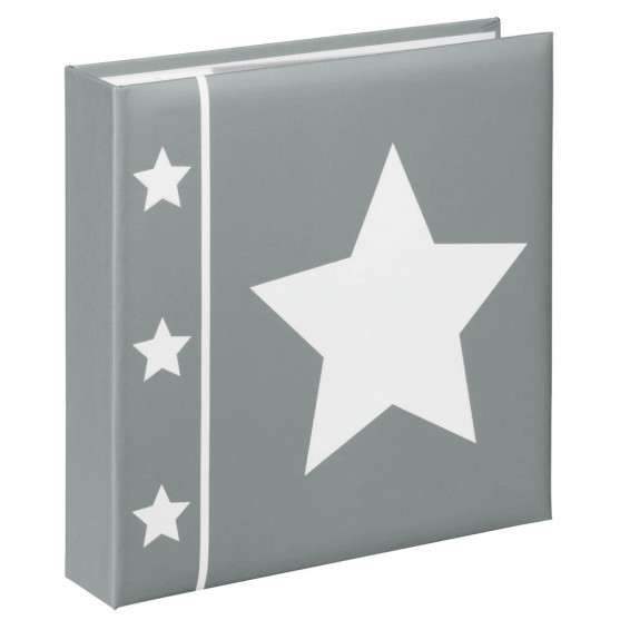 Skies memo album for 200 photos with a size of 10x15 cm, grey