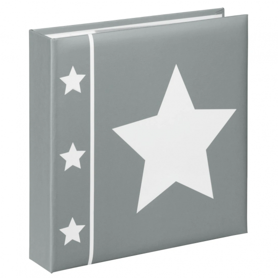 Skies memo album for 200 photos with a size of 10x15 cm, grey