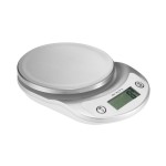 Digitálna kuchynská váha, do 3 kg, biela Digitálna kuchynská váha, do 3 kg, biela