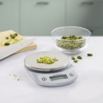 Digitálna kuchynská váha, do 3 kg, biela Digitálna kuchynská váha, do 3 kg, biela