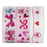 Masking Tapes 1.5 x 500 cm, Various Motifs in Sets of 3