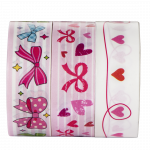 Masking Tapes 1.5 x 500 cm, Various Motifs in Sets of 3