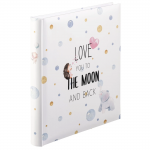 Knižné album To The Moon, 29 x 32 cm, 60 bielych strán