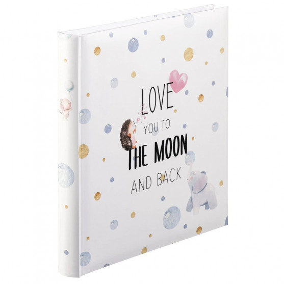 Knižné album To The Moon, 29 x 32 cm, 60 bielych strán
