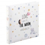 Knižné album To The Moon, 25x25 cm, 50 bielych strán