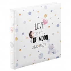 Knižné album To The Moon, 25x25 cm, 50 bielych strán