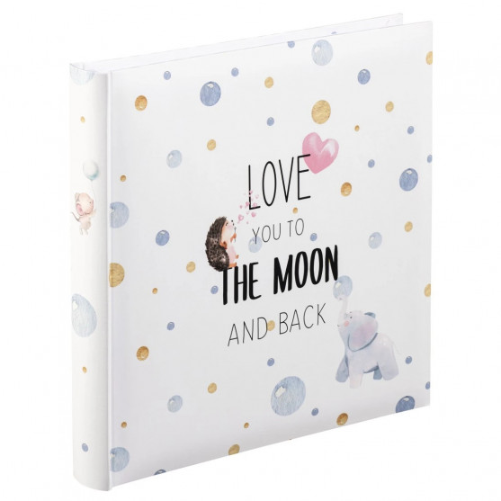 Knižné album To The Moon, 25x25 cm, 50 bielych strán