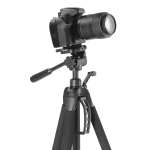 Trojnožný statív Action Smart 165 3D, 3‑cestná hlava, držiak mobilu