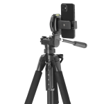 Trojnožný statív Action Smart 165 3D, 3‑cestná hlava, držiak mobilu