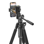 Trojnožný statív Action Smart 165 3D, 3‑cestná hlava, držiak mobilu
