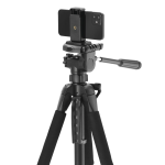 Trojnožný statív Action Smart 165 3D, 3‑cestná hlava, držiak mobilu