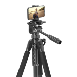 Trojnožný statív Action Smart 165 3D, 3‑cestná hlava, držiak mobilu