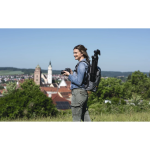 Trojnožný statív Action Smart 165 3D, 3‑cestná hlava, držiak mobilu