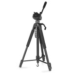 Trojnožný statív Action Smart 165 3D, 3‑cestná hlava, držiak mobilu