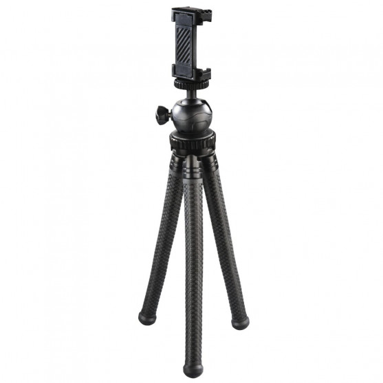 Stojan FlexPro pre smartfóny, GoPro a fotoaparáty, 27 cm, čierny
