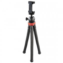 FlexPro Tripod for Smartphone, GoPro and Photo Cameras, 27 cm, red