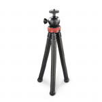 FlexPro Tripod for Smartphone, GoPro and Photo Cameras, 27 cm, red