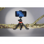 FlexPro Tripod for Smartphone, GoPro and Photo Cameras, 27 cm, red