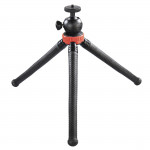 FlexPro Tripod for Smartphone, GoPro and Photo Cameras, 27 cm, red