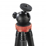 FlexPro Tripod for Smartphone, GoPro and Photo Cameras, 27 cm, red