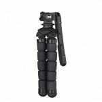 Flex Mini-Tripod for Smartphone and GoPro, 14 cm, black