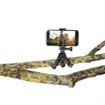 Flex Mini-Tripod for Smartphone and GoPro, 14 cm, black