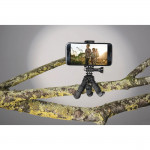 Flex Mini-Tripod for Smartphone and GoPro, 14 cm, black