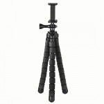 Flex Tripod for Smartphone and GoPro, 26 cm, black