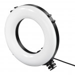 Hama SpotLight Smart 80 II, kruhové LED svetlo 8, držiak mobilu, diaľková spúšť, stolný statív