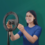 LED RGB kruhové svetlo SpotLight FoldUp 102, sada pre mobil