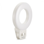 LED kruhové svetlo ToGo, klipové, nabíjateľné, 3 režimy