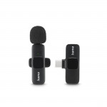Lavalier mikrofón Smart Wireless, bezdrôtový klopový mikrofón pre mobil