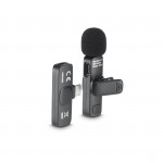 Lavalier mikrofón Smart Wireless, bezdrôtový klopový mikrofón pre mobil