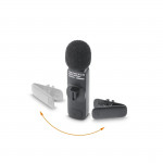 Lavalier mikrofón Smart Wireless, bezdrôtový klopový mikrofón pre mobil