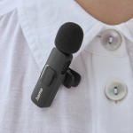Lavalier mikrofón Smart Wireless, bezdrôtový klopový mikrofón pre mobil
