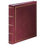 London Super Jumbo Album, 34x35 cm, 80 White Pages, Bordeaux London Super Jumbo Album, 34x35 cm, 80 White Pages, Bordeaux