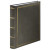 London Super Jumbo Album, 34x35 cm, 80 White Pages, grey