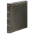 London Super Jumbo Album, 34x35 cm, 80 White Pages, grey
