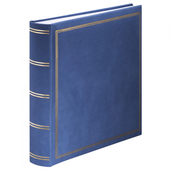 London Jumbo Album, 30x30 cm, 80 White Pages, blue London Jumbo Album, 30x30 cm, 80 White Pages, blue