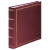 London Jumbo Album, 30x30 cm, 80 White Pages, Bordeaux