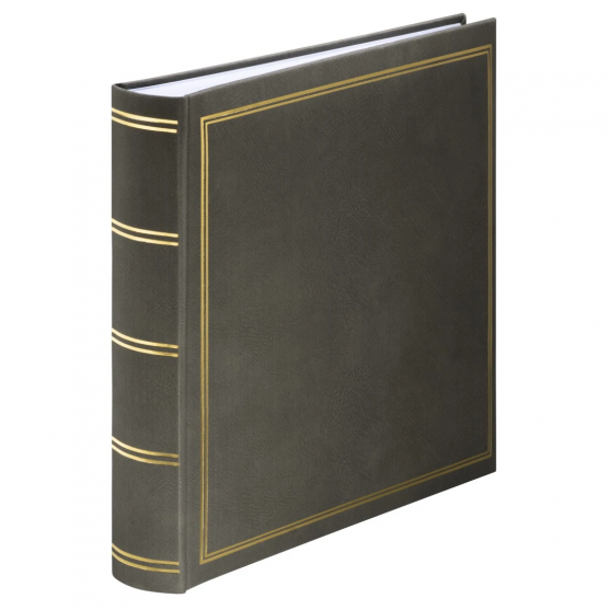 London Jumbo Album, 30x30 cm, 80 White Pages, grey London Jumbo Album, 30x30 cm, 80 White Pages, grey