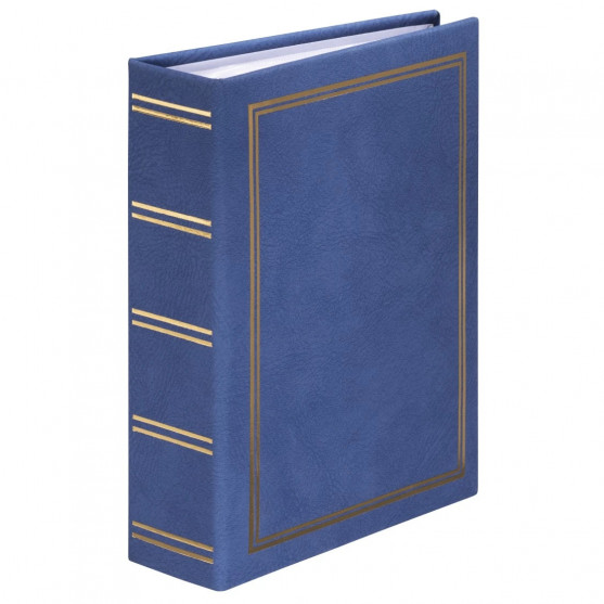 London Slip-in Album for 100 Photos w. a Size of 13x18 cm, blue