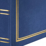 London Slip-in Album for 100 Photos w. a Size of 13x18 cm, blue