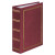 London Slip-in Album for 100 Photos w. a Size of 13x18 cm, Bordeaux